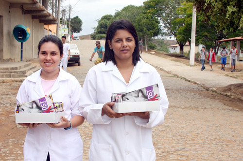 O projeto vai sempre duas vezes à mesma localidade (Foto: Hugo Prates)
