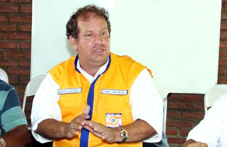 Marco Soares lembra que a Defesa Civil está pronta para atender qualquer chamado de emergência (Foto: Check)