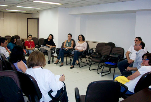 Superintendente de Saúde Coletiva de Campos participou da reunião com representantes da Sesdec e do Ministério da Saúde, que que definiu o evento (Foto: Divulgação)