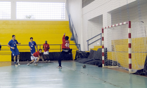 O time de Campos venceu o São Caetano, em casa, por 36 a 31 (Foto: Divulgação)