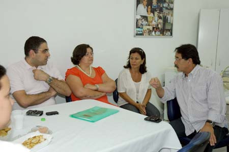 solicitação aconteceu durante visita técnica da coordenadora da gerência de doenças imunopreviníveis e de transmissão da secretaria estadual de saúde (Foto: check)