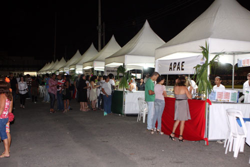 Vinte e uma entidades filiadas à Comissão de Entidades Sociais e Assistencias do Município de Campos (Coesa) participaram do Baile do Servidor (Foto: Hugo Prates)