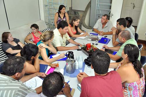 Na reunião desta terça-feira (7), na Secretaria de Governo, foi anunciado que a partir de março, a população poderá marcar consultas e exames on line para especialidades médicas (Foto: Marcelo Esqueff)