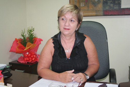 A presidente da Fundação Trianon, Axiliadora Freitas, foi nomeda no dia 1° passado (Foto: Antônio Leudo)