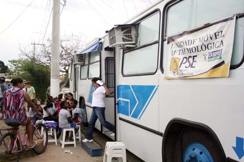 O PSE irá levar ao balneário campista toda a estrutura oferecida durante o ano nas escolas da rede pública municipal de ensino (Foto: Antônio Leudo)