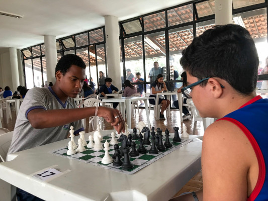 Estudantes da Rede participam de campeonato de xadrez - SME / FME