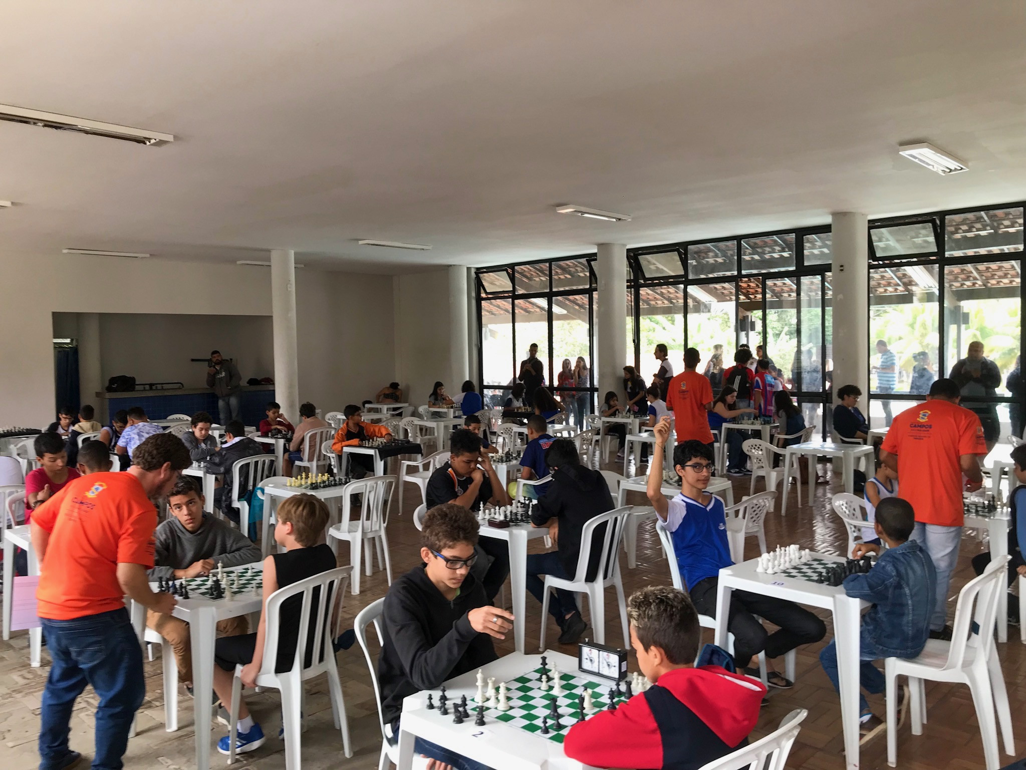 Estudantes da Rede participam de campeonato de xadrez - SME / FME