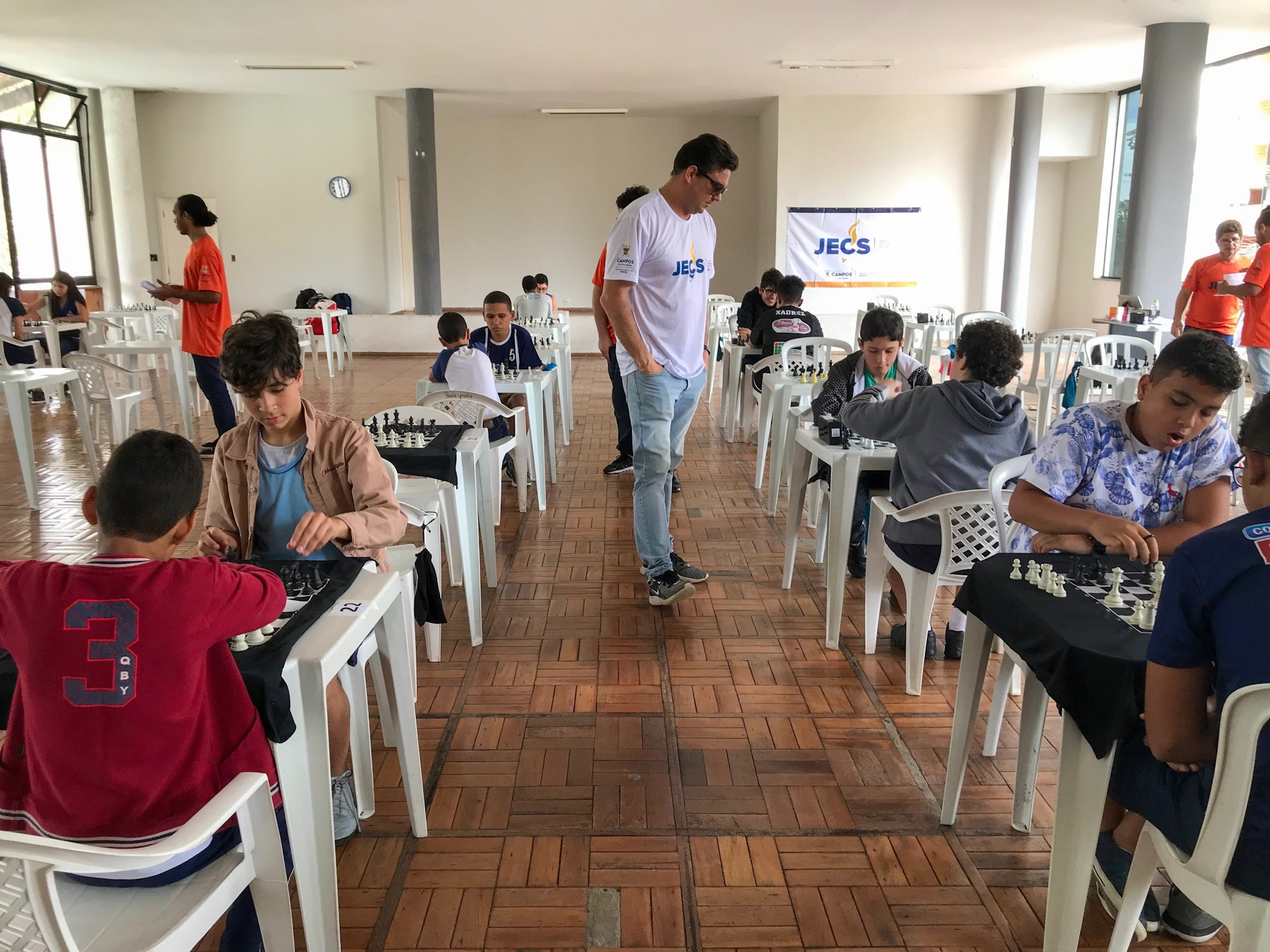 Estudantes da Rede participam de campeonato de xadrez - SME / FME