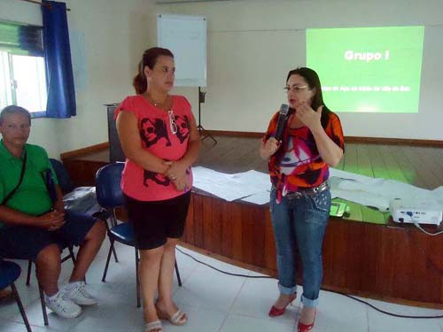 Na terça-feira (11), segundo dia da oficina, foi apresentado pelos grupos que são compostos pela sociedade civil organizada e órgãos governamentais todo o estudo que já foi discutido, durante as reuniões anteriores, e as propostas de cada grupo  (Foto: Divulgação)