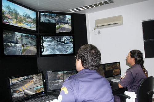 Duas foram instaladas na Tenda Cultural e mais duas na rodoviária (Foto: Antônio Leudo)