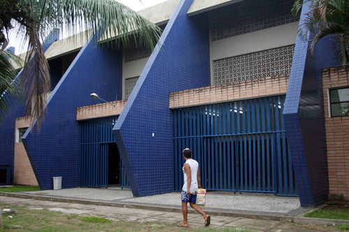 O ginásio está localizado na sede da Fundação Municipal de Esportes (Foto: Antônio Leudo)