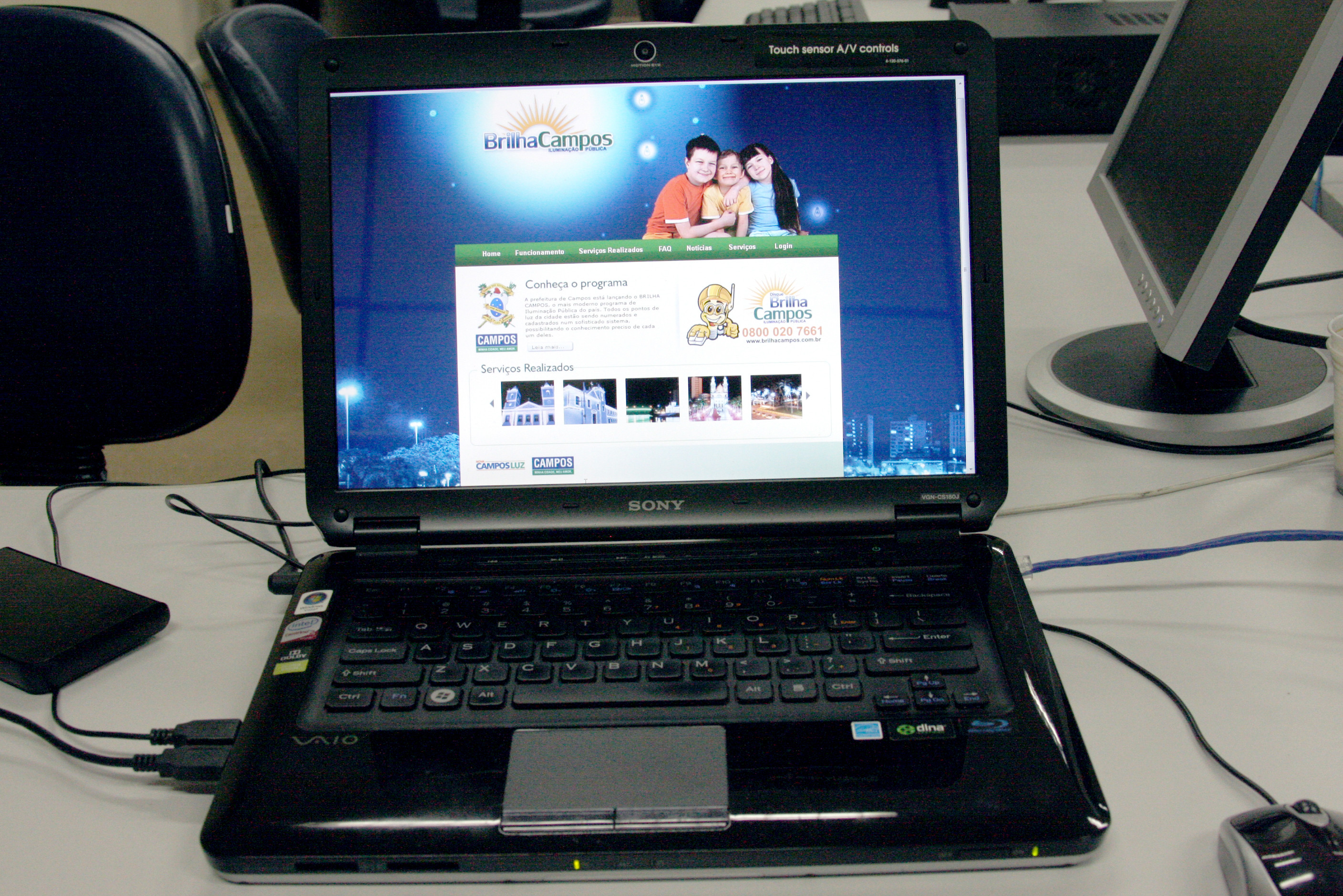 O programa foi lançado no início do ano, no auditório da prefeitura (Foto: Antonio Leudo)