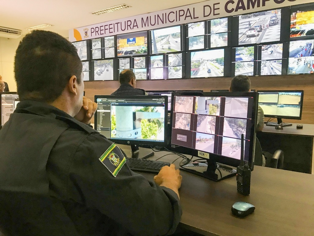 Central de segurança em Campos (RJ): Resolução 909 do Contran permite multa por videomonitoramento