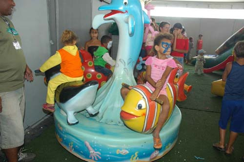 As crianças de 1 a 12 anos podem fazer suas inscrições no local, situado na Orla da praia do Farol de São Tomé (Foto: Check)