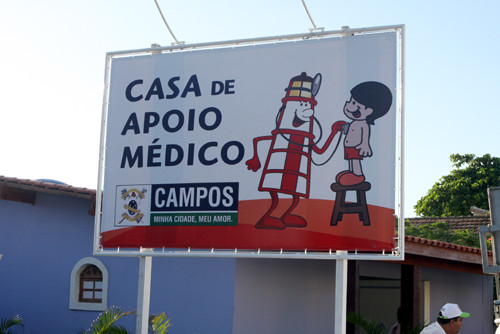 Equipe da Saúde está desenvolvendo o trabalho na Casa de Prevenção, na praia de Farol de são Thomé (Foto: Roberto Joia)