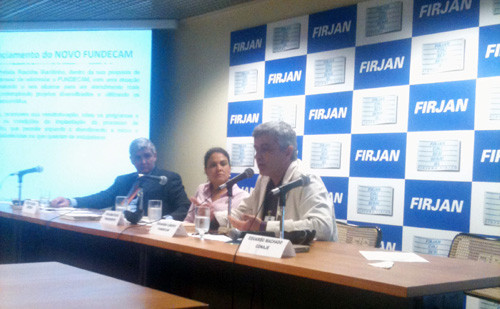 A palestra foi feita pelo presidente da Fundecam, Eduardo Crespo, na tarde desta quinta-feira (03), na sede da Firjan-RJ (Foto: Divulgação)