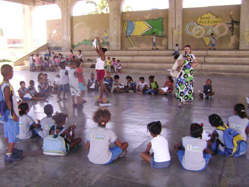 O projeto Sábado Legal é desenvolvido em várias escolas (Foto: Divulgação)