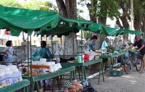 A Feira da Roça hoje é uma realidade em todo o município (Foto: Antônio Leudo)