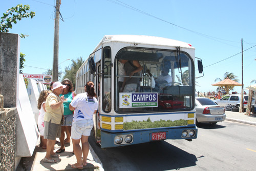 O projeto City Tour foi sucesso durante todo o verão em Farol de São Thomé (Foto: Antônio Leudo)