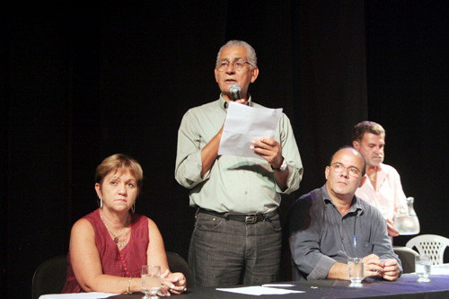 Presidente do Conselho de Cultura, Orávio de Campos realiza hoje, a partir das 18h, a primeira reunião do Conselho Municipal de Cultura, no Teatro de Bolso (Foto: Antônio Leudo)