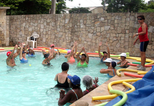 O clube oferece todo o tipo de lazer (Foto: Antônio Leudo)