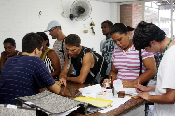 As inscrições foram feitas nesta segunda-feira (Foto: César Ferreira)