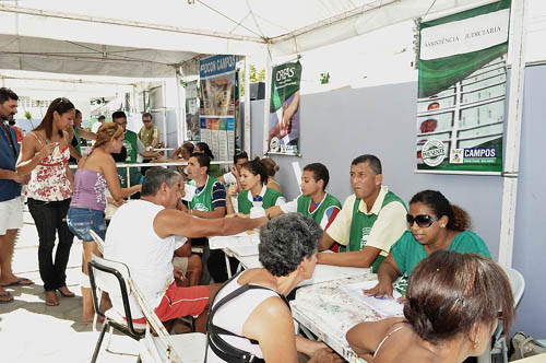 Neste sábado (06), será realizada a 40ª edição do Programa Prefeitura Presente, na Escola Municipal Campo Novo e na Creche Escola Monteiro Lobato, em Campo Novo, Baixada Campista (Foto: Marcelo Esquef)
