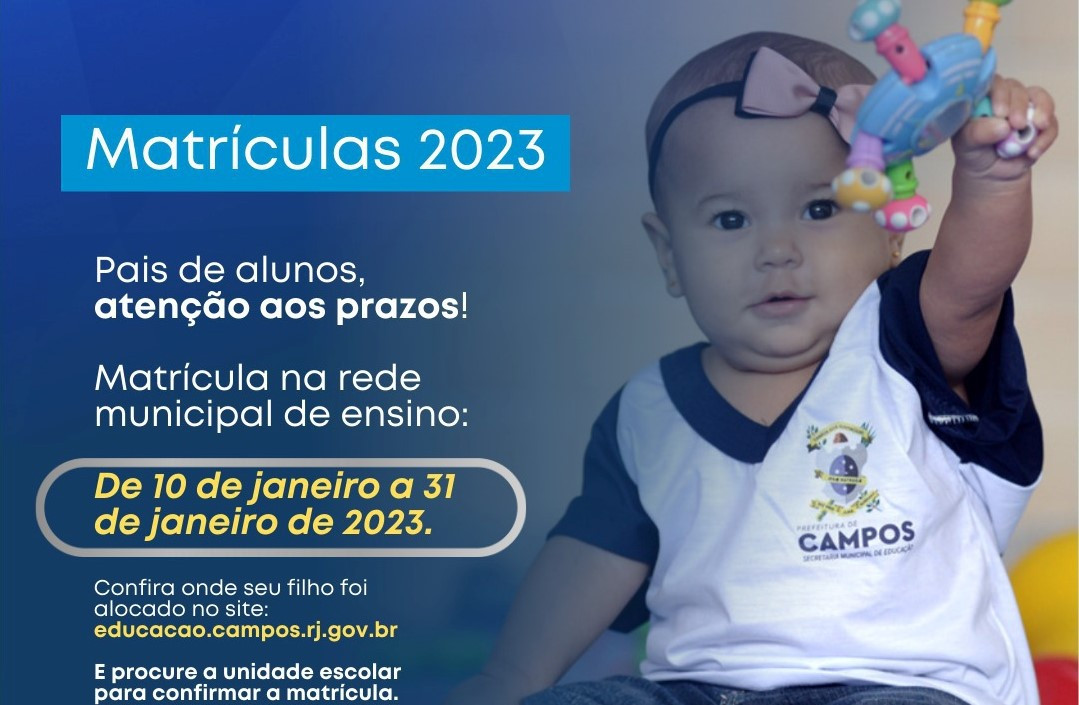 Portal do Aluno para alunos da rede municipal de ensino