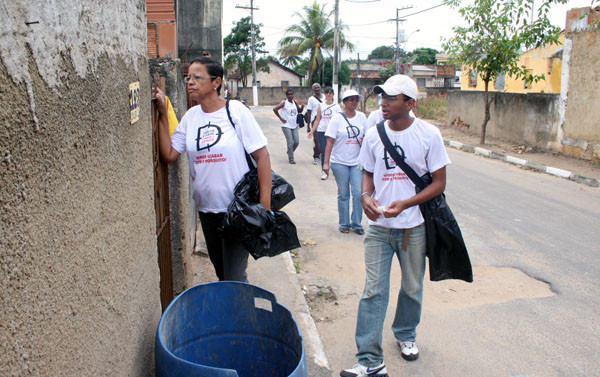 Cerca de 14 mil imóveis foram trabalhados durante a mobilização do último sábado (28) contra a dengue (Foto: Rogério Azevedo)