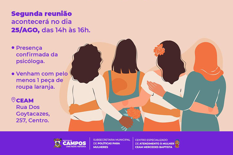  (Foto: Divulgação / Subsecretaria de Políticas para as Mulheres)