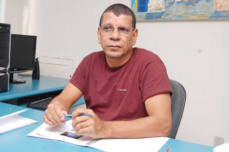 O Presidente da FMZP, Jorge Luiz dos Santos, destaca que o Curso de Culinária Afro é o primeiro que será ministrado no núcleo (Foto: Gerson Gomes)