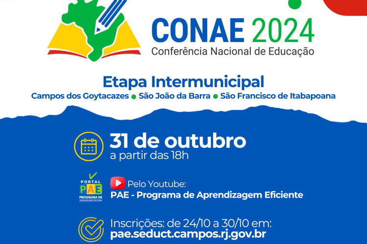 Etapa municipal de Conferência Nacional de Educação: saiba como