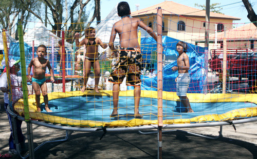 O projeto Brincadeira de Criança vai animar a garotada neste sábado (23) e domingo (24), levando diversão a diversas localidades, do Centro ao interior do município (Foto: Roberto Jóia)