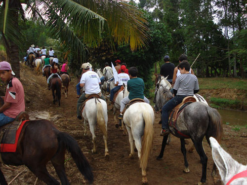 O evento acontece no domingo (31), na Pousada Recanto das Cachoeiras (Foto: Divulgação)
