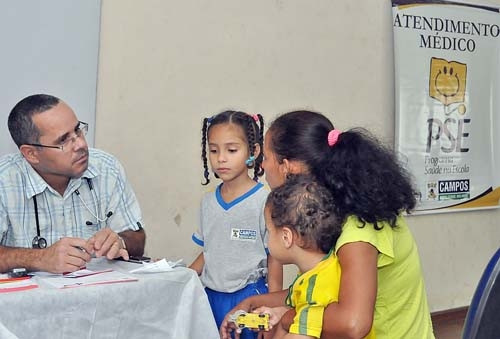 O grupo  do PSE levará atendimento médico variado aos alunos da Creche Escola Beira do Taí (Foto: Marcelo Esqueff)