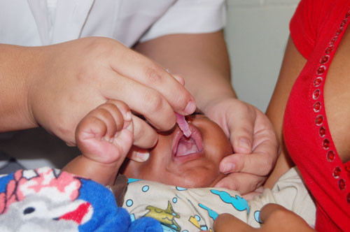 Em Campos, a Secretaria de Saúde preparou uma grande estratégia, visando imunizar cerca de 35 mil crianças de 0 a 5 anos de idade (Foto: Gerson Gomes)