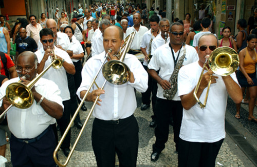 O governo municipal sempre cria projetos para  incentivar as bandas musicais (Foto: César Ferreira)