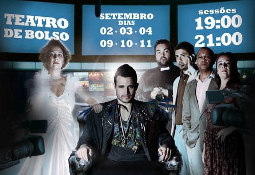 Nesta sexta-feira (02), estreia o espetáculo O Julgamento de Lúcifer, de Adriano Moura, no Teatro de Bolso Procópio Ferreira (Foto: Divulgação)