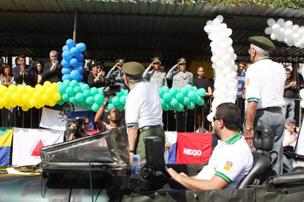 O evento começa a partir das 8h com o desfile dos expedicionários (Foto: Gerson Gomes)