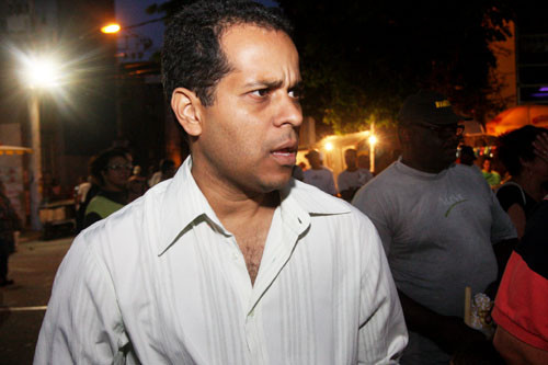 O comandante da GCM, Francisco Melo, diz que um forte esquema foi montado para garantir a segurança de todos durante a mobilização (Foto: Rogério Azevedo)