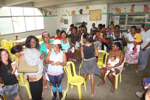 Uma nova reunião para absorver mão de obra utlizada nos aterros sanitários foi feita nesta quinta-feira (29) (Foto: Rogério Azevedo)
