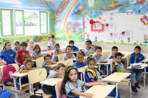 Hoje, o município de Campos está entre os 10 melhores do país em frequência escolar (Foto: Gerson Gomes (Arquivo))
