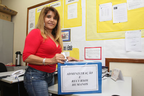 Terminou nesta quarta-feira (19), o período de votação para escolha do Servidor do Ano (Foto: Rogério Azevedo)