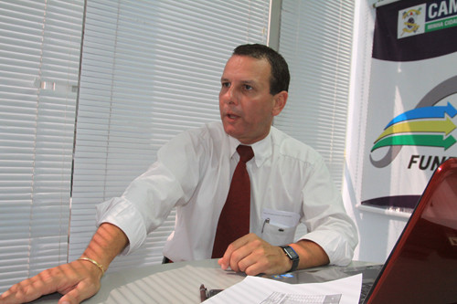 O presidente do Fundecam, Otavio Amaral de Carvalho, infomou que na semana passada, o Fundecam inaugurou mais uma linha, ao assinar o primeiro contrato de equalização de juros (Foto: Roberto Joia)