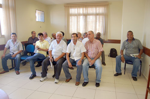 O encontro aconteceu no auditório da Secretaria de Meio Ambiente (Foto: Check)