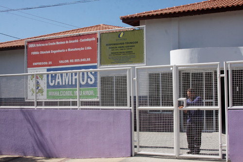 Ao todo, serão 21 creches entregues pela Prefeita Rosinha Garotinho até o final do ano, das quais seis estão sendo construídas com recursos do governo federal (Foto: Gerson Gomes)