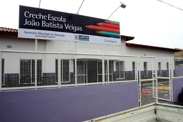 A primeira grande obra a ser inaugurada é a segunda creche modelo João Batista Veigas, em Custodópolis (Foto: Gerson Gomes)