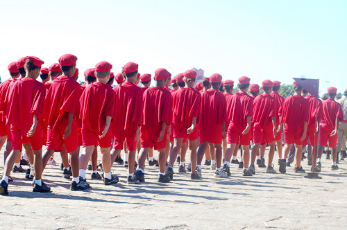 A formatura da 22ª turma do Programa Bombeiro Mirim, com 50 crianças, com idades de 9 a 13 anos, será realizada nesta terça-feira (6), às 9h, no Cais da Lapa (Foto: Gerson Gomes)