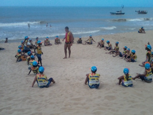 Na terceira edição, no início deste ano, a temporada, de veraneio contou, no projeto, com 130 jovens onde se previa 100 vagas (Foto: Divulgação)