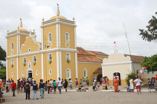 A Festa de Santo começa nesta sexta-feira (6), às 18h30, com o novenário, na Igreja Matriz do padroeiro da Baixada Campista (Foto: Gerson Gomes)